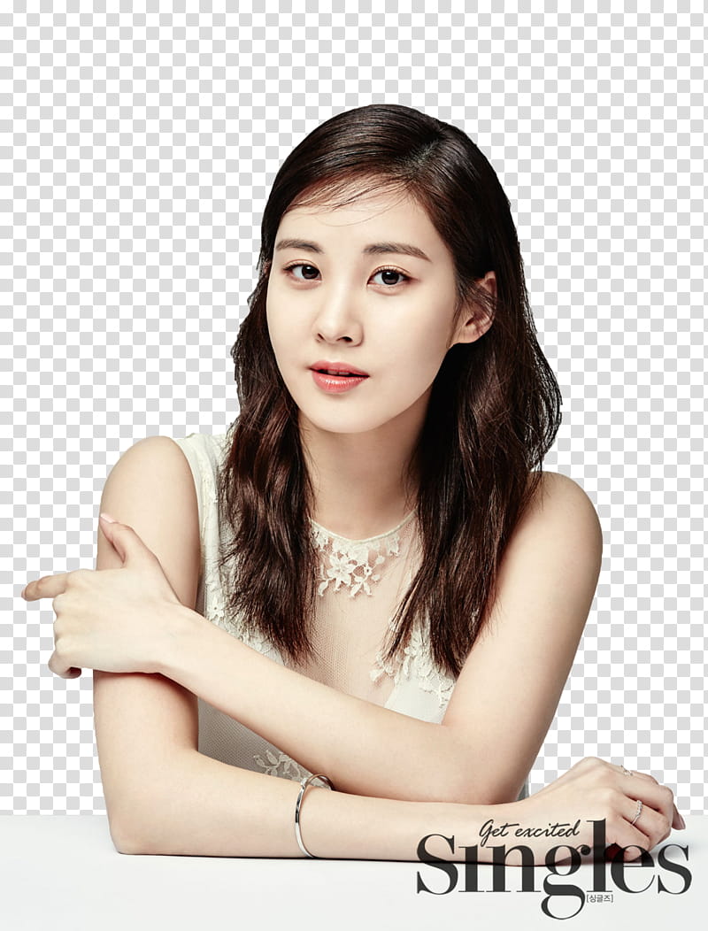 Seohyun SNSD Single Magazine transparent background PNG clipart