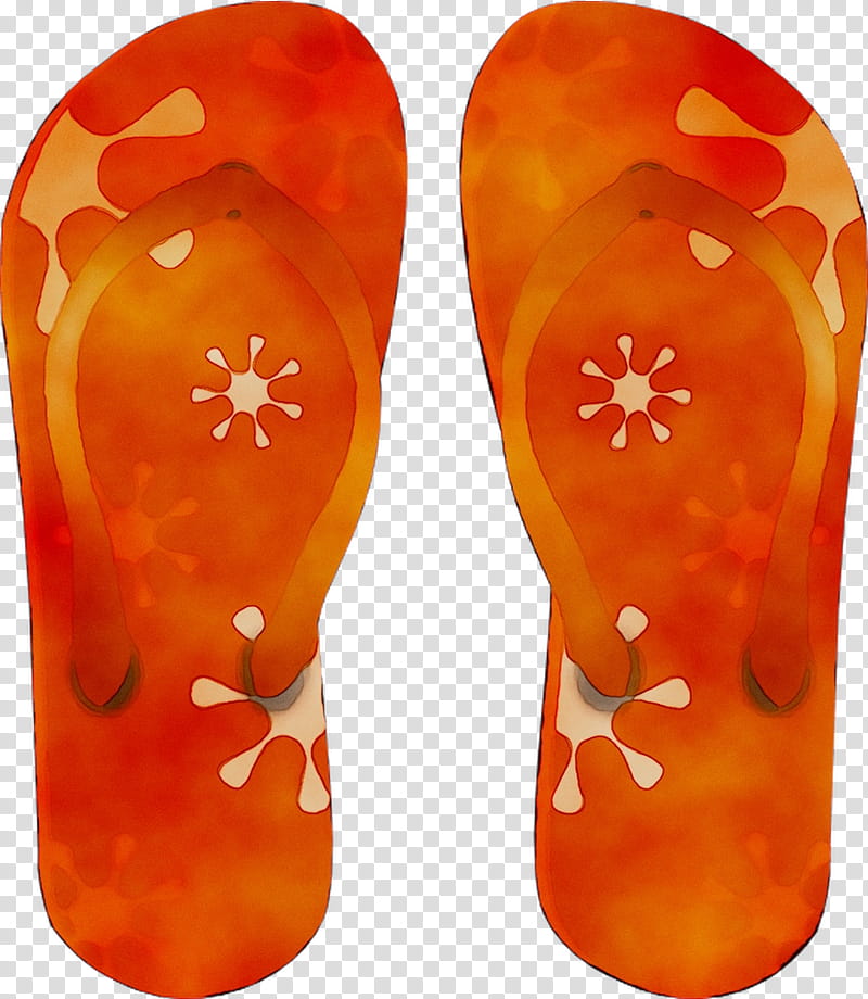 Background Orange, Shoe, Orange Sa, Footwear, Flipflops, Slipper transparent background PNG clipart