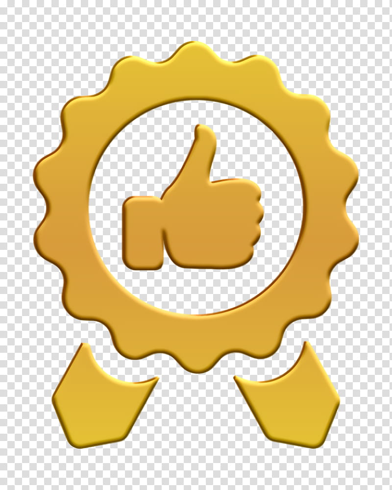 Business Seo Elements icon Medal icon Badge icon, Business Icon, Yellow, Symbol, Logo transparent background PNG clipart