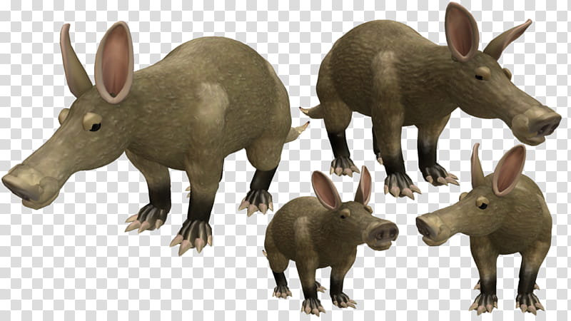 SPORE creature: Aardvark transparent background PNG clipart