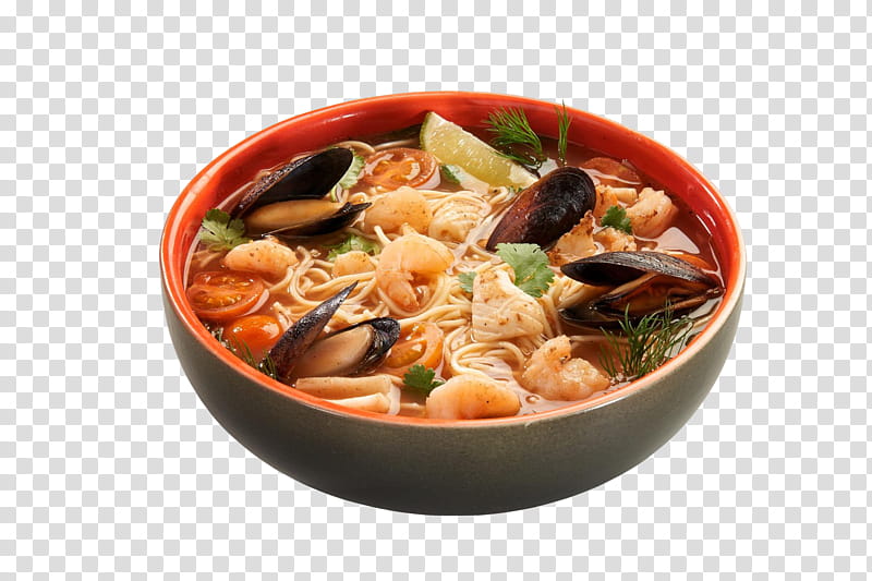 dish food cuisine ingredient bouillabaisse, Soup, Asian Soups, Seafood, Recipe transparent background PNG clipart