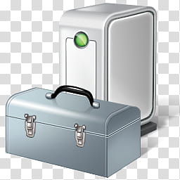 Vista RTM WOW Icon , Device Manager, gray tool case icon transparent background PNG clipart