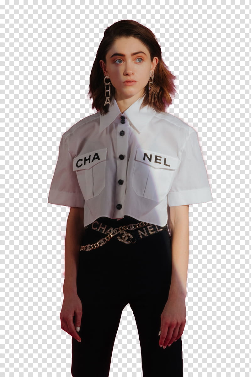 NATALIA DYER, FLAUNT-MAGAZINE-NATALIA-DYER- transparent background PNG clipart