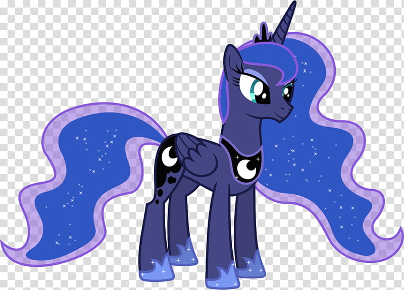 Happy Princess Luna, unicorn illustration transparent background PNG clipart