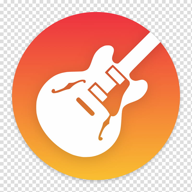 Clay OS  A macOS Icon, GarageBand, white jazz guitar logo transparent background PNG clipart
