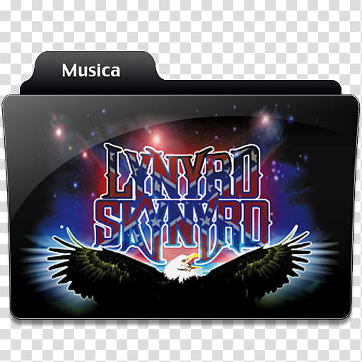 Folder of my bands vol , Lynyrd skynyrd folder transparent background PNG clipart