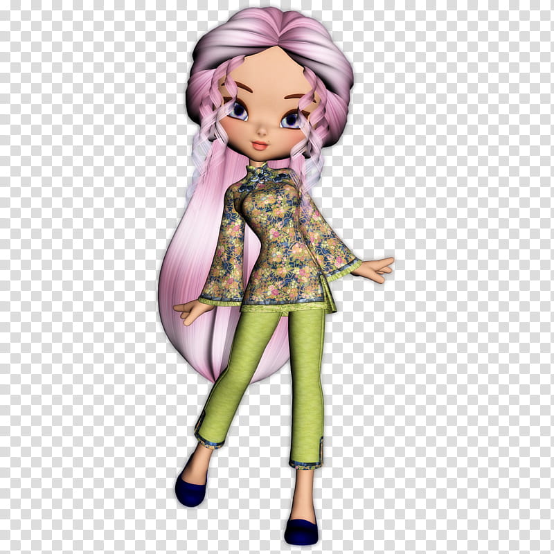 China Girl Freebie, female in floral top illustration transparent background PNG clipart