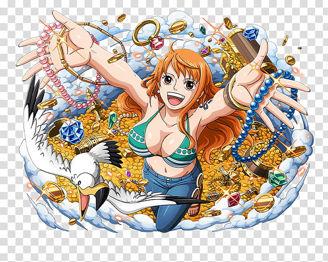 NAMI, One Piece Nami transparent background PNG clipart