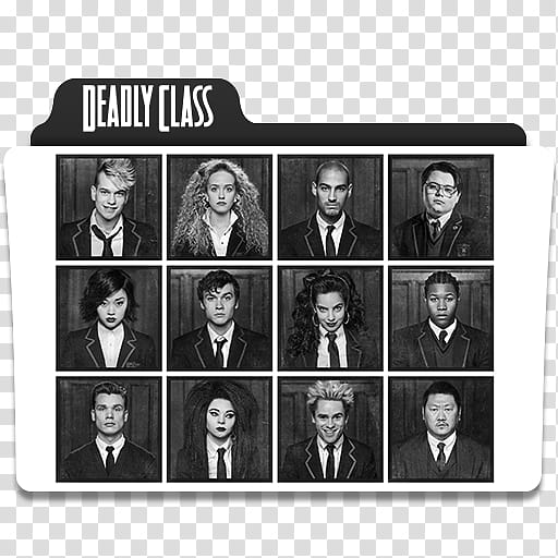 Deadly Class Folder Icon, Deadly Class Design  transparent background PNG clipart