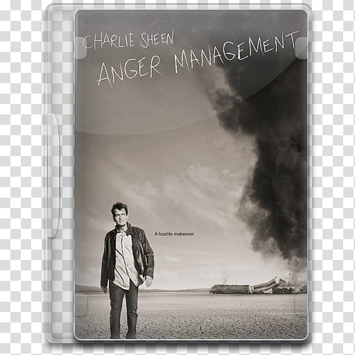 TV Show Icon , Anger Management, Charlie Anger Management DVD Case transparent background PNG clipart