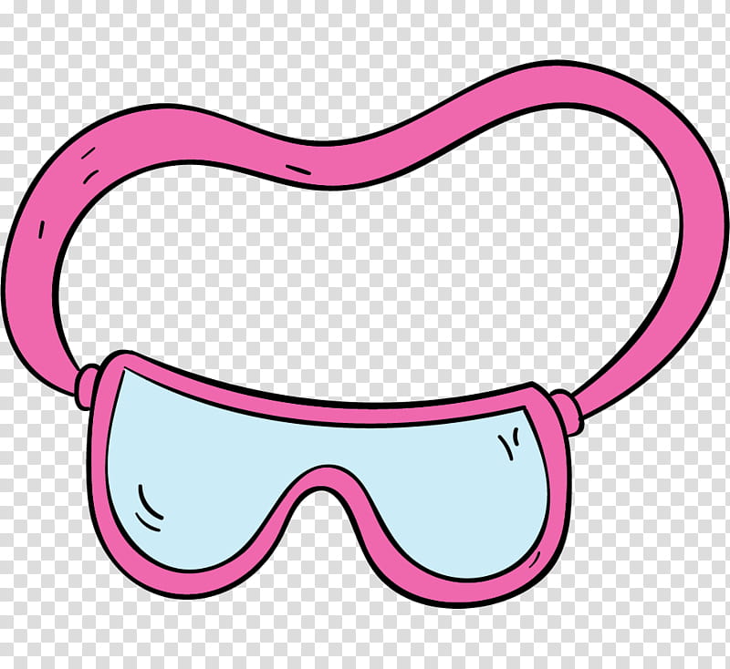 Swimming, Swedish Goggles, Color, Diving Mask, Logo, Eyewear, Pink, Purple transparent background PNG clipart