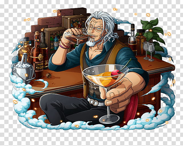 Silvers Rayleigh The Dark King, male anime character transparent background PNG clipart