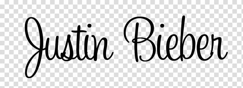 Textos y Firmas Justin Bieber transparent background PNG clipart