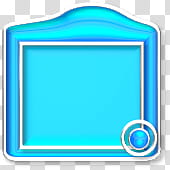 , aqua icon transparent background PNG clipart