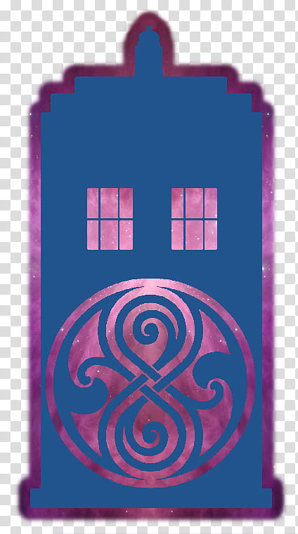 Tardis Tattoo Idea, blue and pink door transparent background PNG clipart