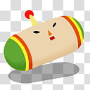 Katamari Damacy Dock Icons, cousin lalala transparent background PNG clipart