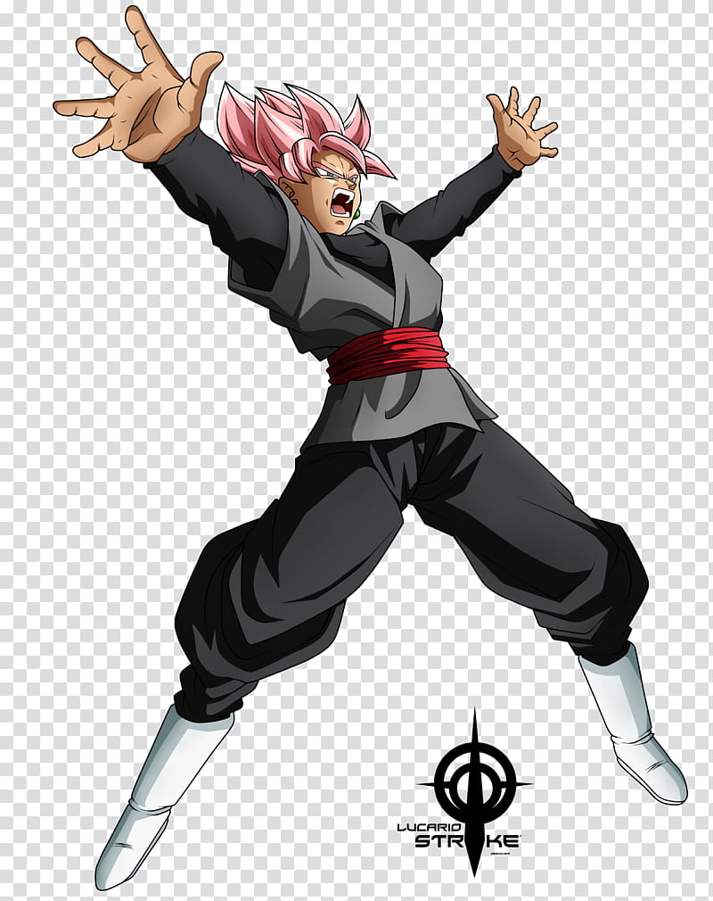 Black Goku Supersaiyajin Rose transparent background PNG clipart