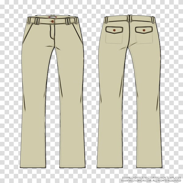 clothing jeans khaki trousers pocket, Watercolor, Paint, Wet Ink, Denim, Khaki Pants transparent background PNG clipart