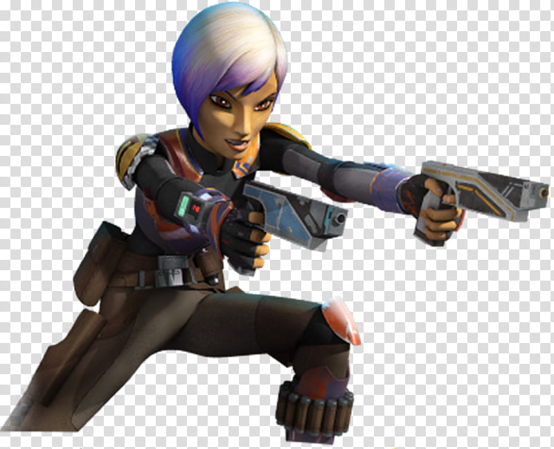 Sabine Wren Season  , female anime character transparent background PNG clipart
