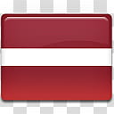 All in One Country Flag Icon, Latvia-Flag- transparent background PNG clipart