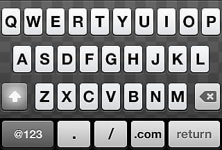 iphone glass, qwerty keypad transparent background PNG clipart