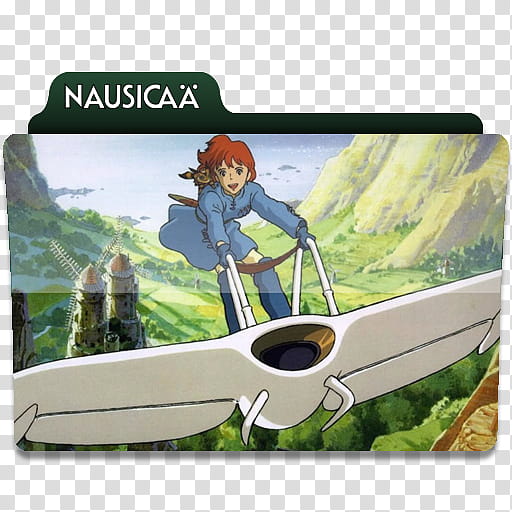 Anime Request folder icons, Nausicaa, Nausicaa folder transparent background PNG clipart