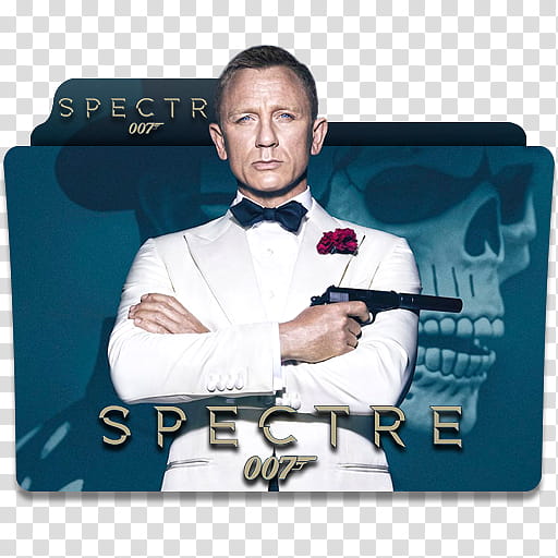 James Bond Spectre Folder Icon  , Spectre v transparent background PNG clipart