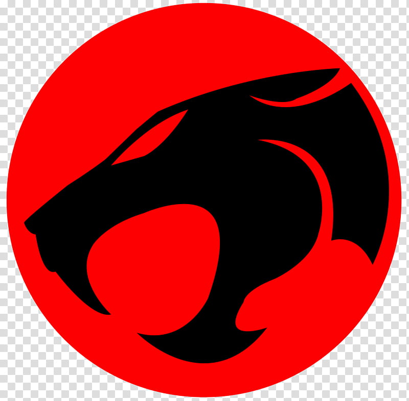 Thundercats symbol, red and black logo transparent background PNG clipart