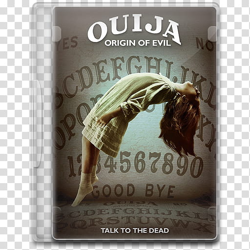 Movie Icon Mega , Ouija, Origin of Evil, Ouija Origin of Evil DVD case art transparent background PNG clipart