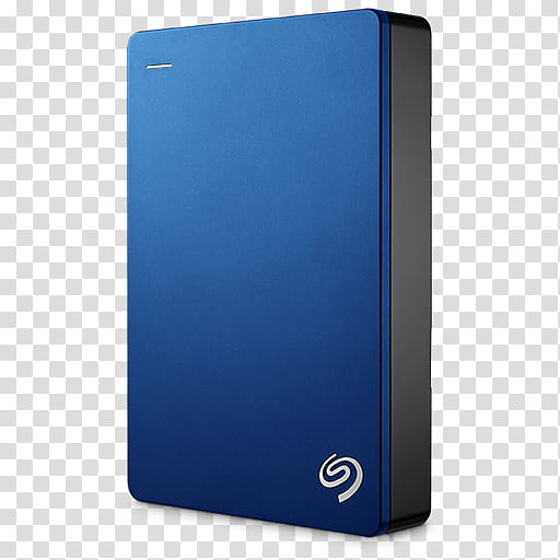 Seagate Backup Plus Portable Drive Color Icons, BackupPlus--blue transparent background PNG clipart