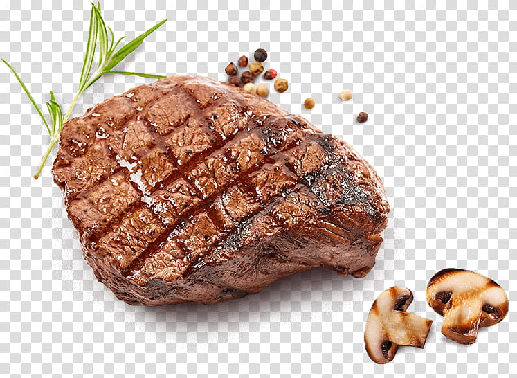 food dish cuisine steak au poivre steak, Veal, Ingredient, Pork Chop, Tournedos Rossini, Beef Tenderloin transparent background PNG clipart