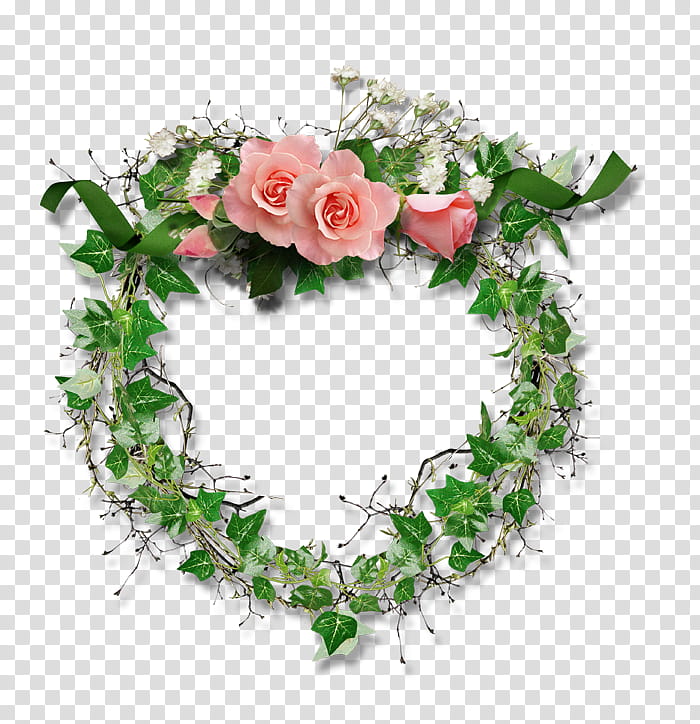 Floral Flower, BORDERS AND FRAMES, Frames, Heart, Floral Design, Rose, Wreath, Rose Family transparent background PNG clipart