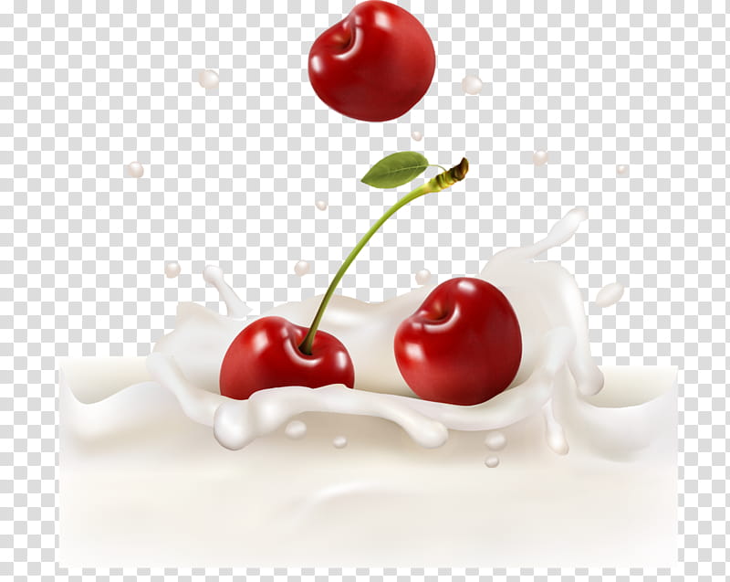 Fruit, Milk, Cherries, Berries, Jam, Cherry, Food, Plant transparent background PNG clipart