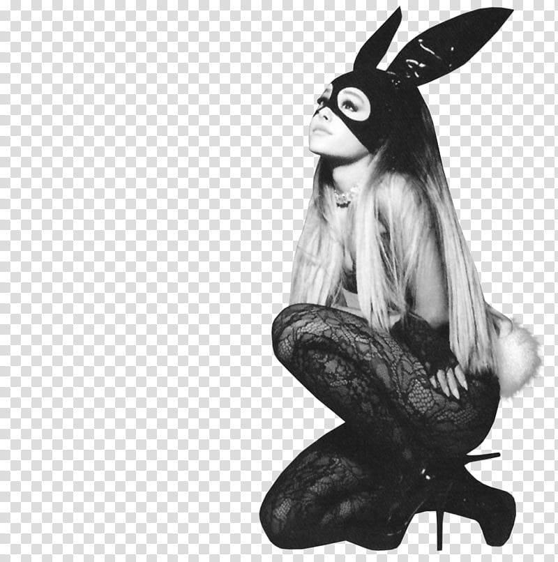 Ariana Grande Dangerous Woman, Ariana grande in bunny costume transparent background PNG clipart