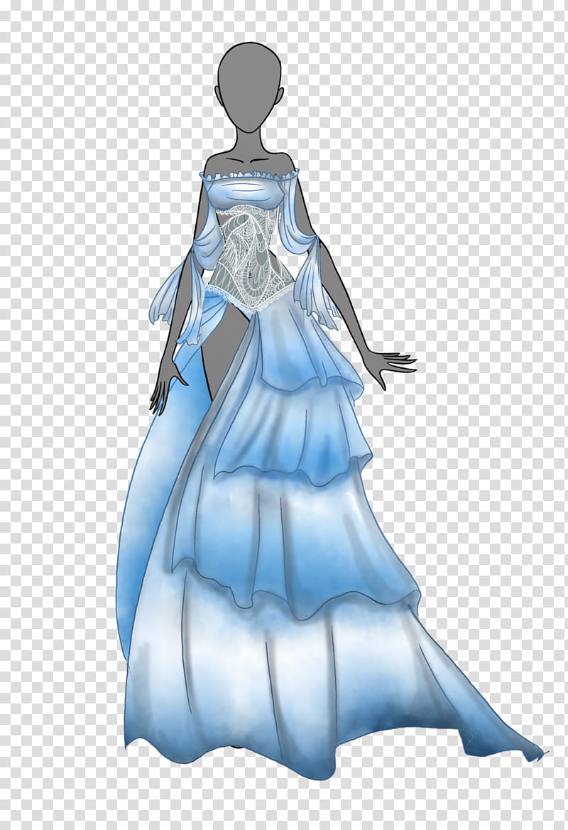 Dress Figurine, Drawing, Gown, Clothing, Fashion, Costume, Ball Gown, Artist transparent background PNG clipart