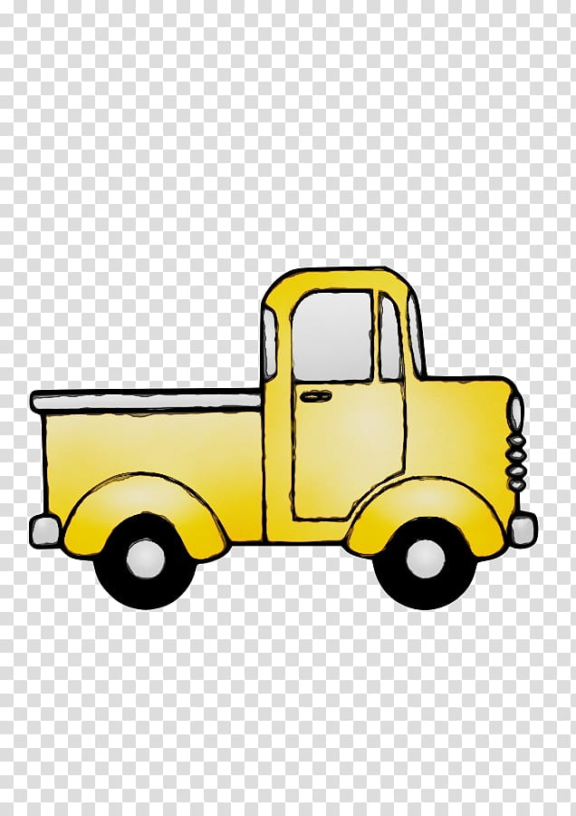 Book Watercolor, Paint, Wet Ink, Pickup Truck, Car, Semitrailer Truck, Dump Truck, Drawing transparent background PNG clipart