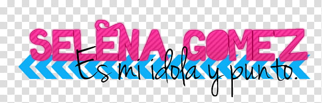 Texto Selena Gomez transparent background PNG clipart