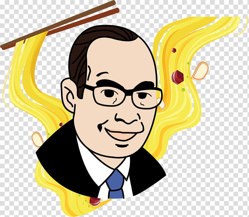 Glasses, Momofuku Ando, Nissin Foods, Instant Noodle, Cup Noodles, Nose, Forehead, Eyewear transparent background PNG clipart