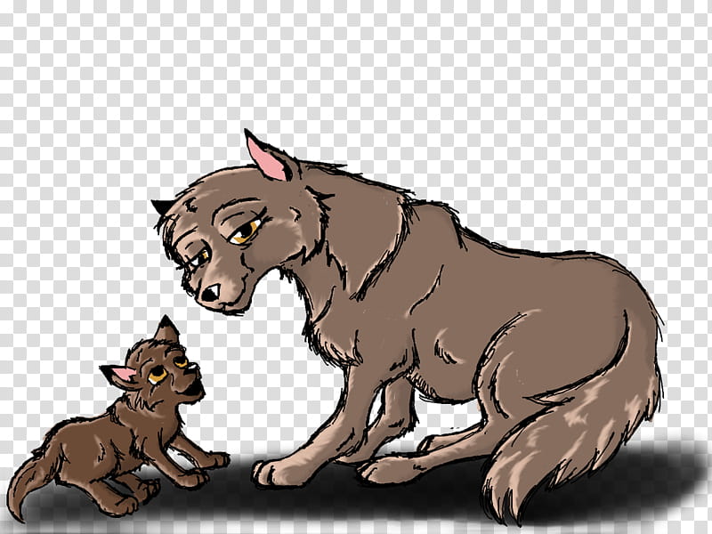 Mother And Pup transparent background PNG clipart