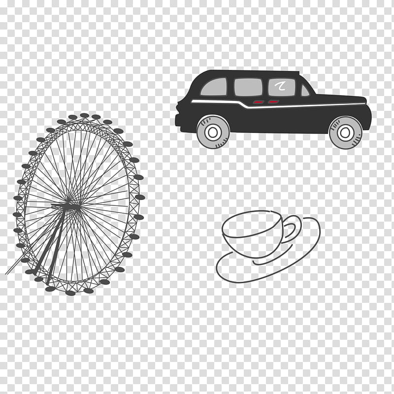 London, London Eye, Big Ben, Tourist Attraction, Ferris Wheel, Automotive Tire, Auto Part, Rim transparent background PNG clipart