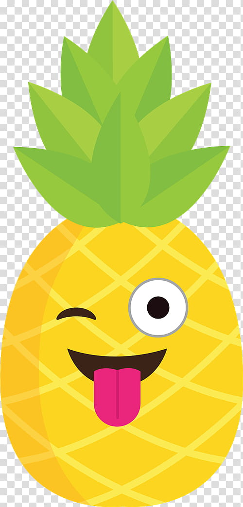 Mango Leaf, Pineapple, Postit Note, Emoji, Emoticon, Food, Fruit, Pineapples Pattern transparent background PNG clipart