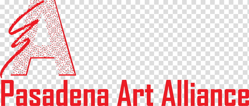 Pasadena Art Alliance Text, Logo, Angle, Red, Line, Area transparent background PNG clipart