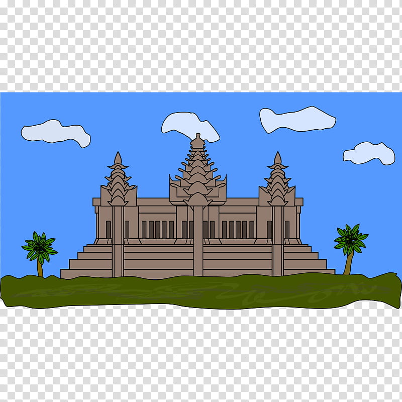 Grass, Angkor Wat, Bayon, Temple, Khmer Empire, Hindu Temple, Drawing, Cambodia transparent background PNG clipart