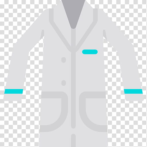Coat, Icons Of Fashion The 20th Century, Lab Coats, Outerwear, Clothing, White, Sleeve, Turquoise transparent background PNG clipart