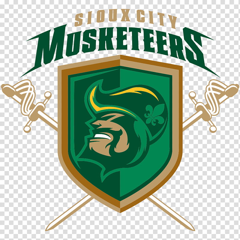 Mascot Logo, Sioux City Musketeers, United States Hockey League, Tyson Events Center, Ice Hockey, Sioux City Musketeers Hockey Team, Sports, Three Musketeers transparent background PNG clipart