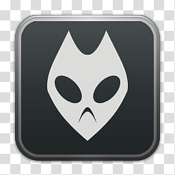 Quadrat icons, foobar, black and white cat logo transparent background PNG clipart