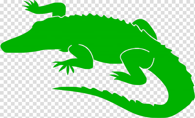 Alligator, Alligators, Crocodile, Silhouette, Stencil, Reptile, Green, Crocodilia transparent background PNG clipart