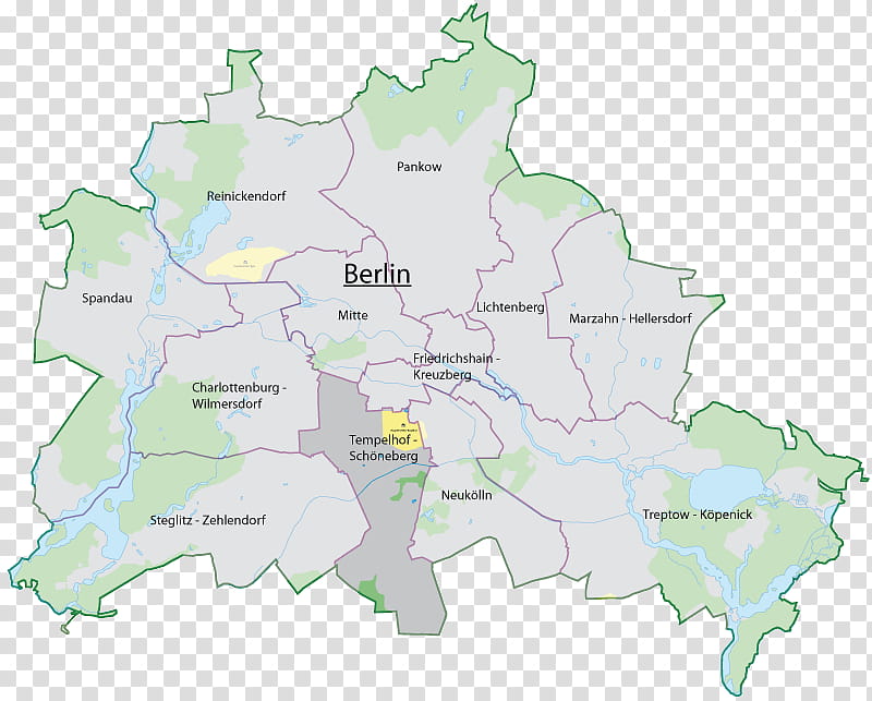 Map, Zehlendorf, Berlin Tegel Airport, Spandau, Lichtenberg, Berlin Tempelhof Airport, Friedrichshainkreuzberg, Berlingo Barrutiak transparent background PNG clipart