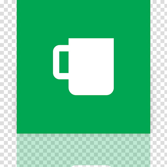 Metro UI Icon Set  Icons, _mirror, square white and green mug icon transparent background PNG clipart