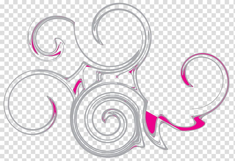 StarStuck illy , pink and beige spiral art transparent background PNG clipart